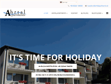Tablet Screenshot of ahrtalapartments.de